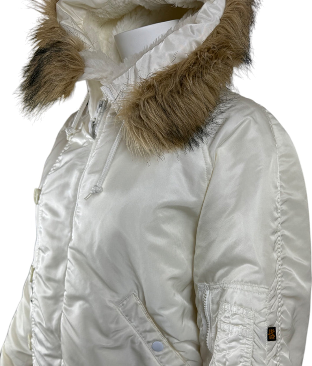 Piumino ALPHA INDUSTRIES usa bianco