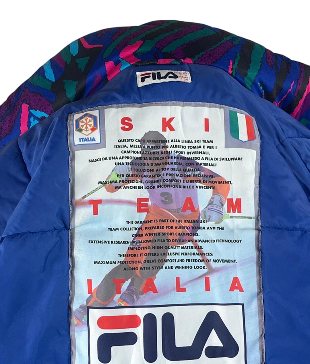 Giacca sci Team Italia Fila