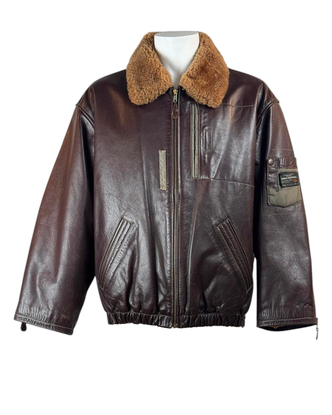Giacca Charles Kevignon Pelle Marrone
