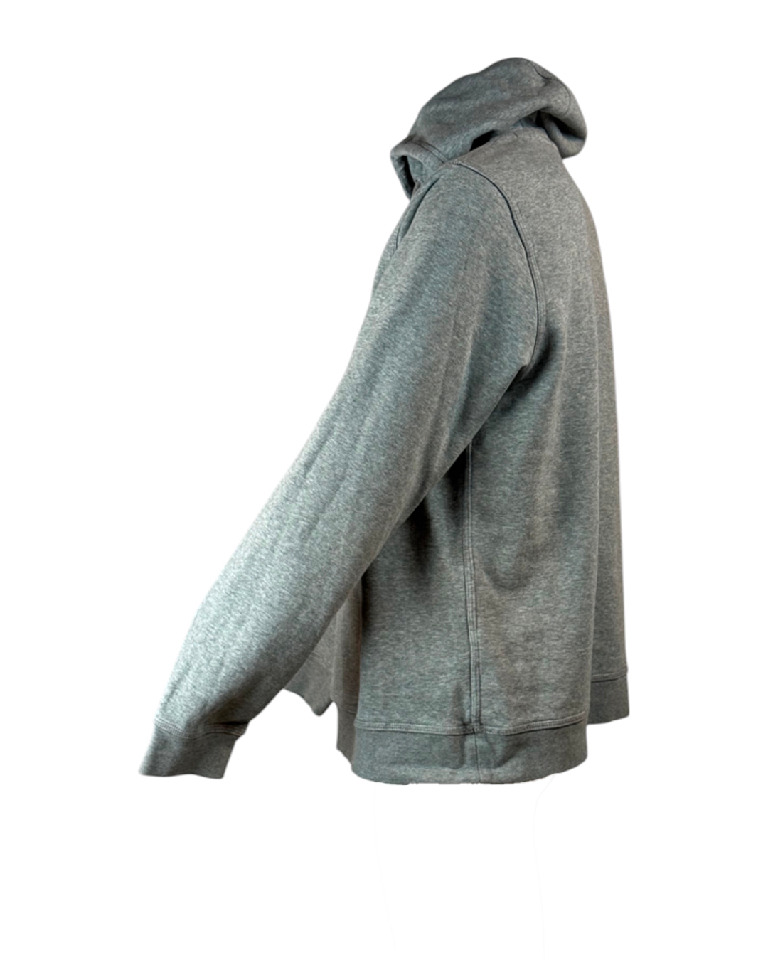 Felpa Nike Grigia Scritta Azzurra
