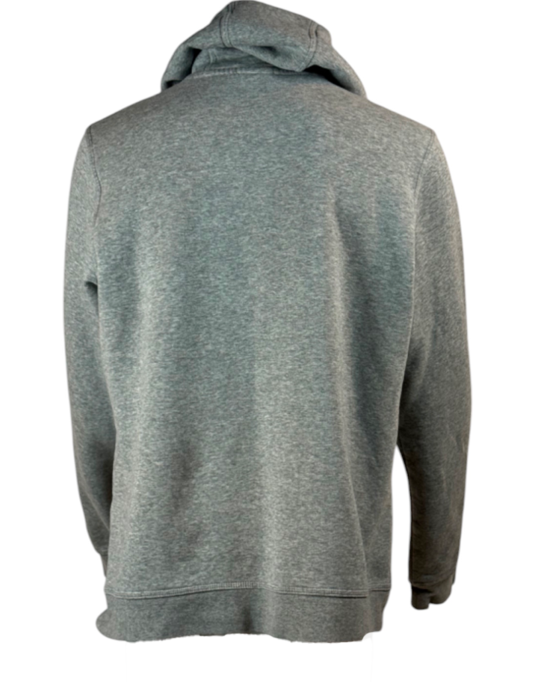 Felpa Nike Grigia Scritta Azzurra